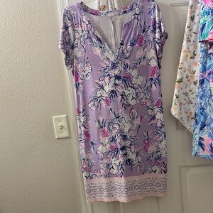 Lilly Pulitzer Purple Floral Dress